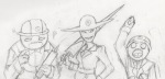  2012 ? apricots-from-nara biscuits cigarette_holder_lance eggs felt food formal fullres grayscale pencil sketch snowman suit weapon 