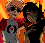  dave_strider kees no_glasses red_baseball_tee terezi_pyrope 