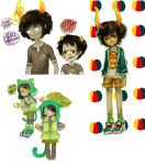  2012 casual costly fashion fullres gamzee_makara karkat_vantas nepeta_leijon text winter word_balloon 