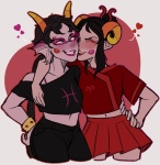  2019 body_modification damara_megido dancestors dream_ghost fullres_export_attempted heart kodaholic koi_fish lipstick_stains meenah_peixes redrom shipping starter_outfit 