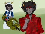 2026 aranea_serket crazy_eights dancestors fashion fullres kankri_vantas medical_uniform mituna_captor shipping weezerfanatic 