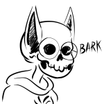 2017 calliope dogtier fullres fusion godtier grayscale jade_harley jaggy_lines lineart monochrome solo space_aspect steelcorridor text witch