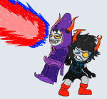  2025 aranea_serket bard codtier dancestors frigiddoctoratus fullres gamzee_makara godtier jaggy_lines mindfang_dress no_glasses psionics rage_aspect ring_of_life scars scribble_mode wonk 