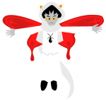  2011 blood_aspect fullres godtier jaggy_lines jaymission karkat_vantas knight solo speculative_design transparent 