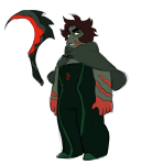 2015 broken_source crossover fashion fullres karkat_vantas muffinmachine scars sickle sketch solo steven_universe
