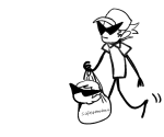  babies bro carrying ccin dave_strider grayscale lineart 
