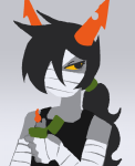  2026 fire fullres hiveswap injured_polypa jaggy_lines polypa_goezee solo starter_outfit temmiesttemm 