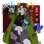  2025 action_claws chubstuck fullres hive nepeta's_hive nepeta_leijon no_hat shipping_chart socialdestroyia3k solo starter_outfit weapon 