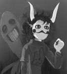  2015 bard broken_source codtier crossover dopingues fullres gamzee_makara godtier grayscale mask off rage_aspect solo 