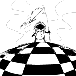  2017 battlefield flag fullres grayscale jaggy_lines panel_redraw sketch solo steelcorridor warweary_villein wv 