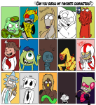  alcohol alfred&#039;s_playhouse arms_crossed blood crossover dancestors dangan_ronpa disney don&#039;t_hug_me_i&#039;m_scared happy_tree_friends invader_zim lenore_the_cute_little_dead_girl mituna_captor monsters_university music_note off pixar rick_and_morty space_funeral the_binding_of_isaac thumbs_up wreck-it_ralph xavier:_renegade_angel zomb0ners 