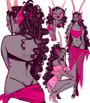 ageswap feferi_peixes formal multiple_personas solo starsnores swimsuit
