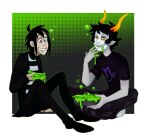 2015 fullres gamzee_makara private_source sitting sopor_pie sopor_slime starter_outfit ximerika