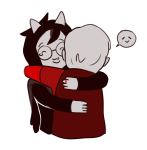  2016 back_angle crying dave_strider dogtier fullres godtier hug jade_harley knight madammonkey reminders space_aspect time_aspect witch word_balloon 