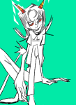  deleted_source dragonhead_cane limited_palette no_glasses ollieollou sitting solo terezi_pyrope 