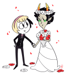  2016 fashion flowers formal fullres holding_hands kanaya_maryam redrom rose_lalonde rosemary shipping suit wedding wi-fu 