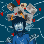  2012 animated aranea_serket dancestors dream_ghost fullres heart image_manipulation mango solo spiders starter_outfit sufferer_necklace 