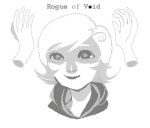  caitlin godtier grayscale no_mask rogue roxy_lalonde solo void_aspect 