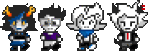  2025 animal_ears animated body_modification candy_kids candy_timeline dogtail fullres harry_anderson_egbert homestuck:_beyond_canon pixel rotomartsblog starter_outfit tavros_crocker transparent vriska_maryam-lalonde walksprite yiffany_longstocking_lalonde_harley 
