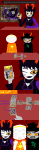  2025 animated artificial_limb blush card fanfic_art fantroll fullres godtier jaggy_lines kanaya_maryam light_aspect mspandrew ouroborosalvation rose_lalonde seer shipping starter_outfit suggestive_eyebrows text wonk 