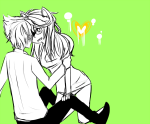  dirk_strider heart jade_harley limited_palette near_kiss redrom shipping sword_lily 