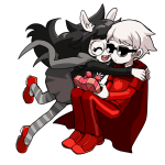  dave_strider deleted_source dogtier godtier hug jade_harley jocheong knight redrom shipping space_aspect spacetime time_aspect witch 