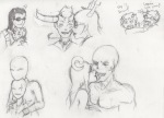 2012 adorabloodthirsty ancestors apricots-from-nara au blush bq caliborn casual cat_hat damara_megido dancestors equius_zahhak fullres grayscale headshot heart hug jack_noir karkat_vantas kiss licking lipstick_stains lord_english me_love_you_long_time meowrails multiple_personas nepeta_leijon no_hat pencil profile queen_of_spades redrom reverse_hug scars shipping sketch snowman spades_slick sweat tavros_nitram terezi_pyrope text the_handmaid timely_mistress vriska_serket wheelchair