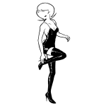  2026 fashion fullres grayscale jaggy_lines mom monochrome myriadserased solo 