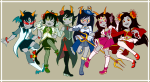  2022 aradia_megido body_modification crossover dragon_cane fashion feferi_peixes flowers formal fullres girls jaggy_lines kanaya_maryam madoka_magica meraki-sunset nepeta_leijon psidon&#039;s_entente terezi_pyrope vriska_serket wonk 