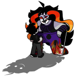  axe blood chahut_maenad hiveswap sarcasmprodigy size_difference weapon xefros_tritoh 