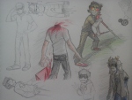 2016 ? amputation andrew_hussie art_dump back_angle blood bro dammek dead decapitation dirk_strider dragon_cane eridan_ampora eyesquick fullres gore grayscale highlight_color hiveswap karkat_vantas ladysantos30 multiple_personas pencil sendificator serenity sketch starter_outfit terezi_pyrope vriska_serket