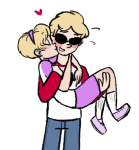  blush carrying dave_strider dersecest heart incest kiss pap-pap-shoosh redrom rose_lalonde shipping 