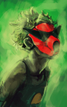  dirk_strider gasmask headshot madragingven solo strong_outfit strong_tanktop 
