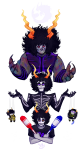 2016 ancestors blood chucklevoodoos dancestors deuce_clubs emoticon fullres gamzee_makara grand_highblood kurloz_makara lusus makaras meulin_leijon mituna_captor no_hat noodlenumber scars seagoatdad sober_gamzee starter_outfit transparent zodiac_symbol