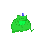  2016 animated felt flash_asset fullres jaggy_lines poinko sawbuck solo sprite_mode transparent 