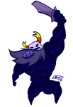  2019 crossover fullres hollow_knight mebi musclestuck solo sword transparent weapon 