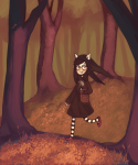  crossover dogtier godtier jade_harley little_red_riding_hood solo trees windykins witch 