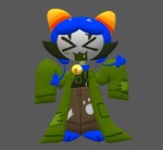 2022 3d blush cat_hat fullres milkkirie nepeta_leijon solo starter_outfit 