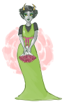  flowers kanaya&#039;s_green_dress kanaya_maryam request solo yoccu 