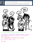  ask bass beta_kids dave_strider dress_of_eclectica emoji inexact_source instrument jade_harley john&#039;s_vriska_outfit john_egbert leverets piano red_baseball_tee rose_lalonde starter_outfit text turntables violin word_balloon 