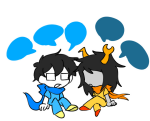  2025 breath_aspect con_heir fullres godtier heir john_egbert light_aspect mem8er8erry no_glasses redrom shipping thief vriska_serket word_balloon 