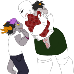  2014 babies carrying cronus_ampora dancestors fullres karkat_vantas ms_paint no_hat paintmom profile stabdads strawbkiwijuice 