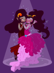  2011 aradia_megido dancing diabetes fashion feferi_peixes formal fullres hemocircle holding_hands jaggy_lines promstuck redrom saccharinesylph shipping 