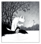  2025 becquerel fiendy fullres grayscale jade_harley kneeling sitting starter_outfit trees 