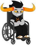  2026 fullres hivesprite jaggy_lines lizardcakezzz sitting solo starter_outfit tavros_nitram transparent wheelchair 