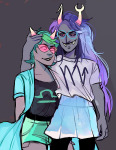  2016 casentine casual fashion fullres scourge_sisters shipping terezi_pyrope vriska_serket 