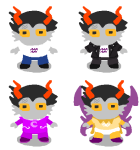  2025 bard biker_outfit cronus_ampora dancestors dreamself frigiddoctoratus fullres godtier hope_aspect jaggy_lines scars solo starter_outfit transparent 