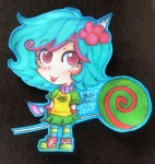  2014 blush fullres rainpaper roxy_lalonde solo spiral_sucker trickster_mode 