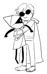  animated canned_beats dave_strider godtier grayscale hug knight pixel private_source wayward_vagabond wv yt 