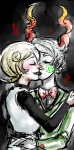  alinajames callie_ohpeee calliope heart kiss redrom roxy_lalonde sexy_science_lady_suit shipping snake_wine 